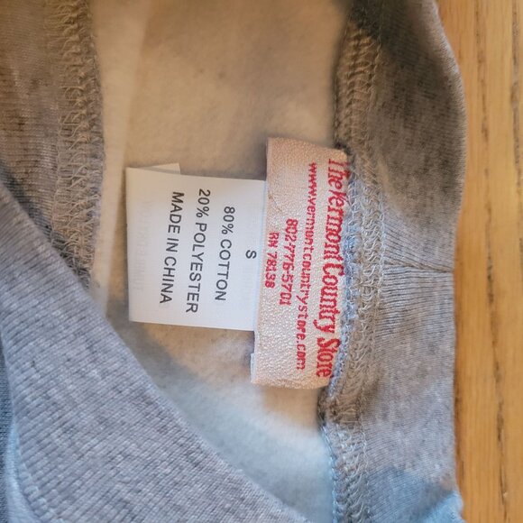The Vermont Country Store Gray Sweatshirt & Sweatpants Set - Small - Picture 5 of 6